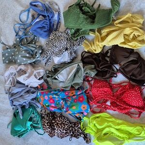Set of 14 Bikinis - Full Sets, size S/M